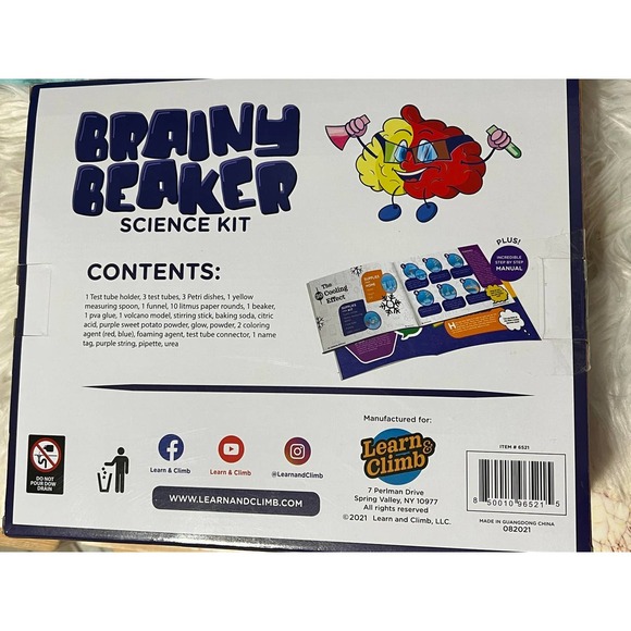 NIB Brainy Beaker Science Kit - Age 5+ - Picture 2 of 10